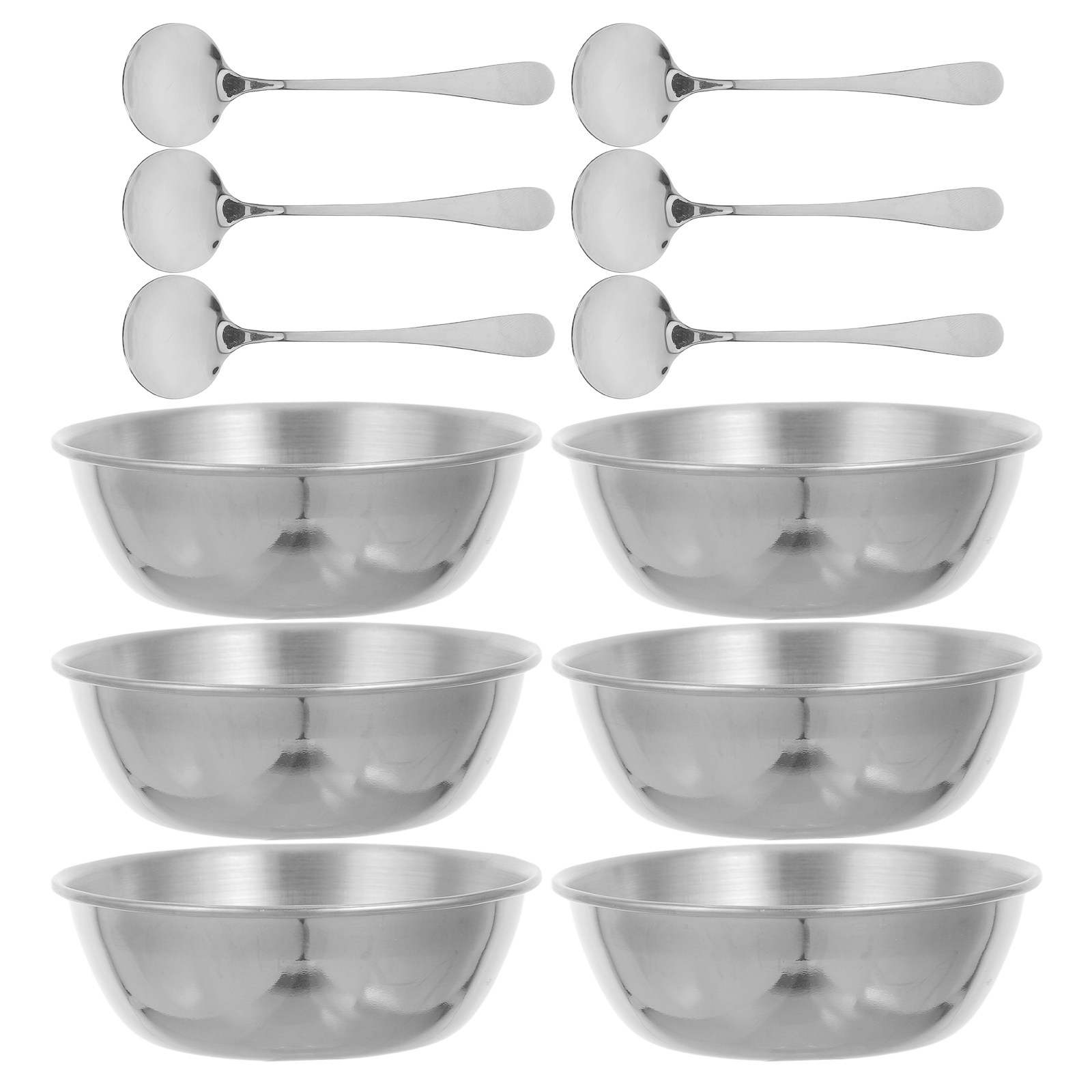 Sauce Dipping Cup - 6 sets kleine schaaltjes van roestvrij