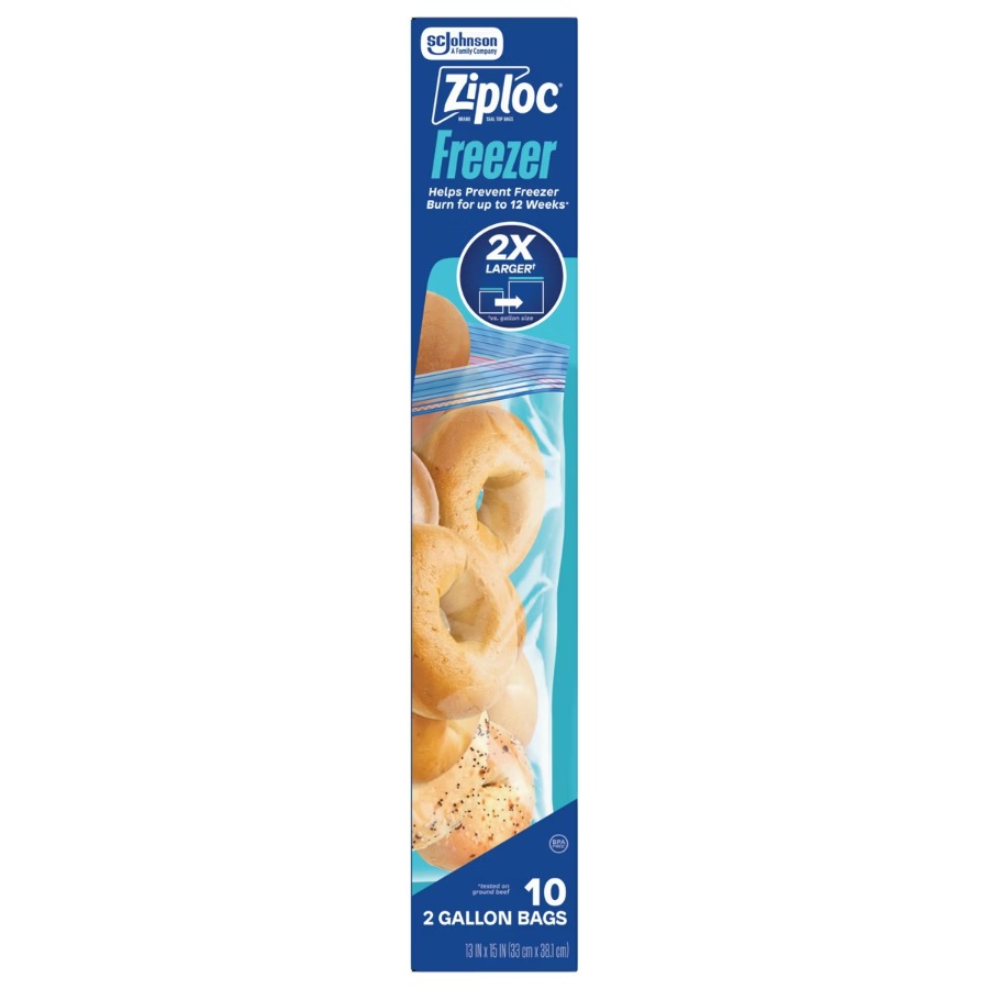 10ct Vrieszakken van twee gall - Meal Prep Frozen Food recensie en prijs