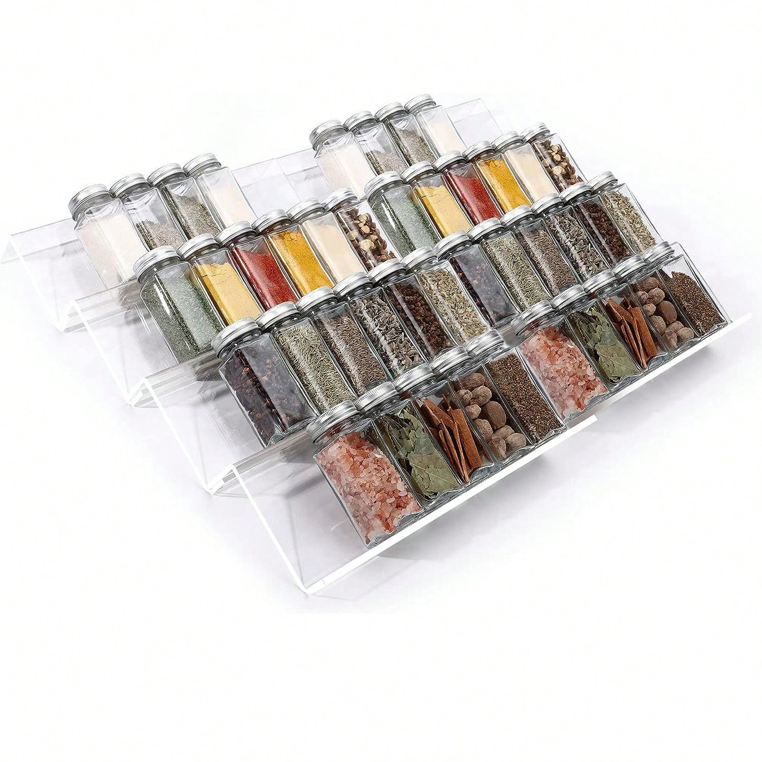 4-laags Spice Lade Organizer V - Spice Jar Labels recensie en prijs