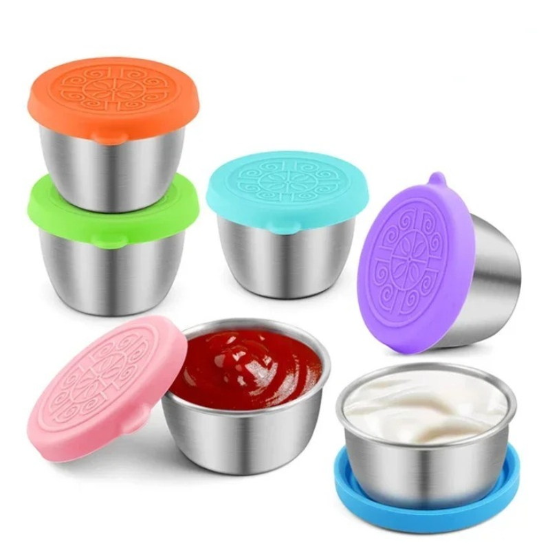 6 stk/set 304 Roestvrij Staal  - Sauce Dipping Cup recensie en prijs