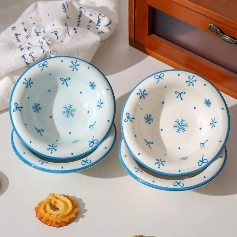 4 Stuks Sneeuwvlok Keramiek Sa - Sauce Dipping Cup recensie en prijs