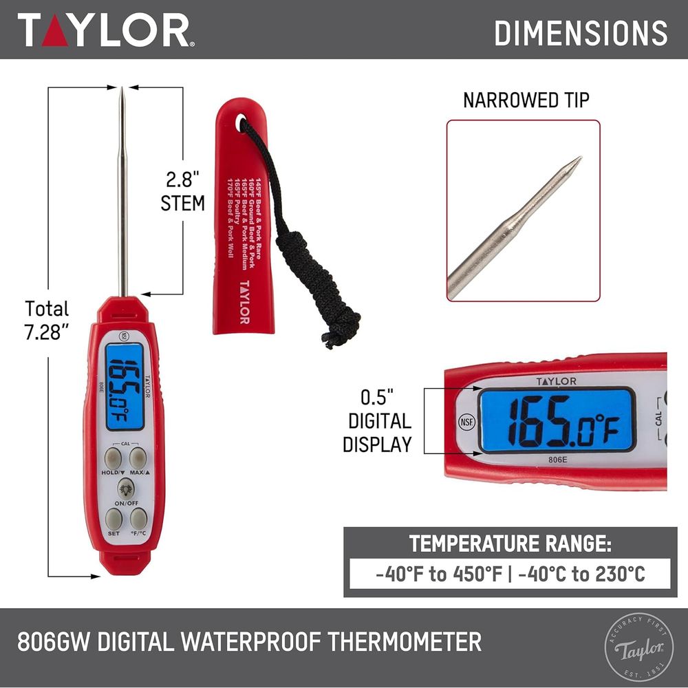 Digitale vleesthermometer - Ei - Meal Prep Protein recensie en prijs