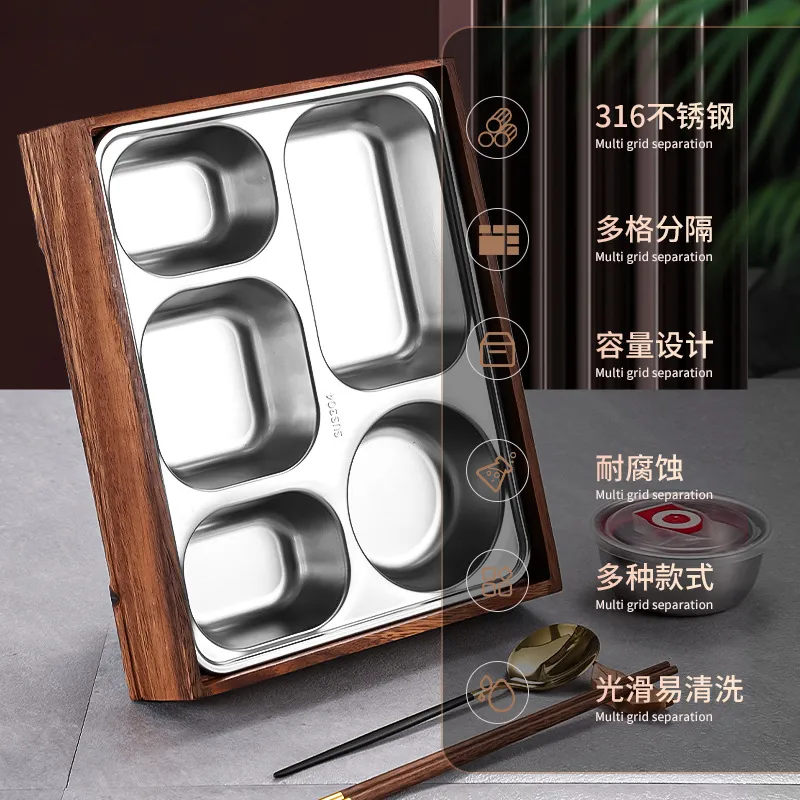 Zwarte Walnoot Bento Box met V - Meal Prep Korean recensie en prijs